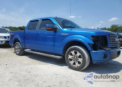 2012 Ford F150 Supercrew from USA, damaged, VIN 1FTFW1CF0CFA09989